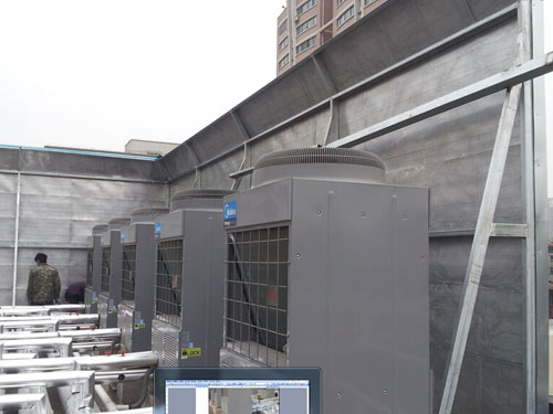 河南飯店 空氣能機(jī)組降噪項(xiàng)目